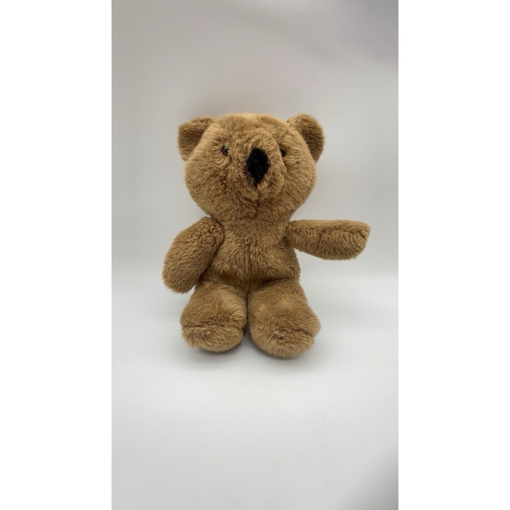 IKEA Gosse Teddy Bear Plush Brown Stuffed Animal 10" Sewn Eyes